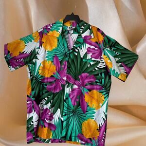 Hilo Hattie Men's Hawaiian shirt Large